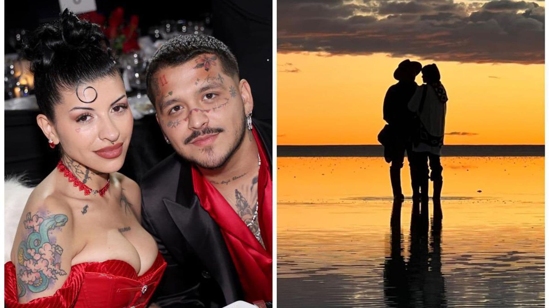Christian Nodal and pregnant Cazzu take their love to France;will he propose?