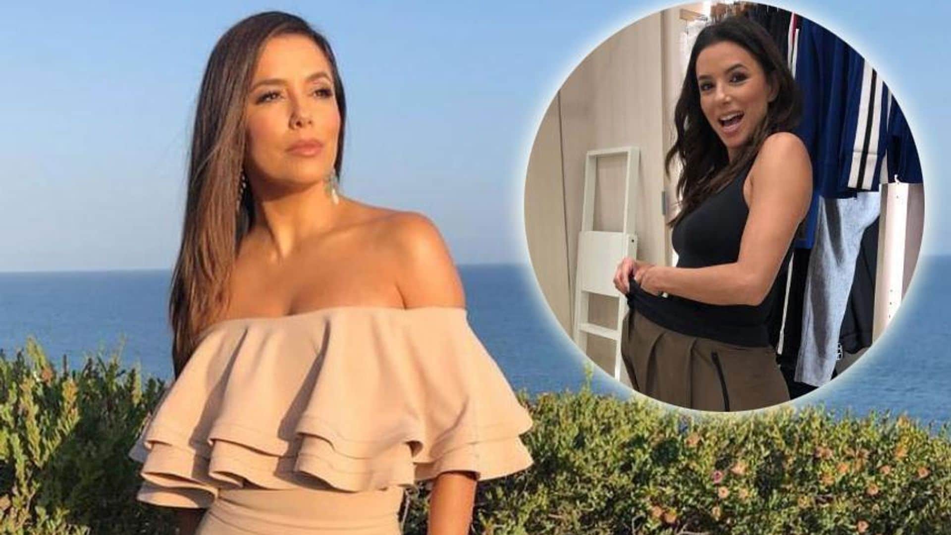 Eva Longoria shows off her incredible post-pregnancy weight loss