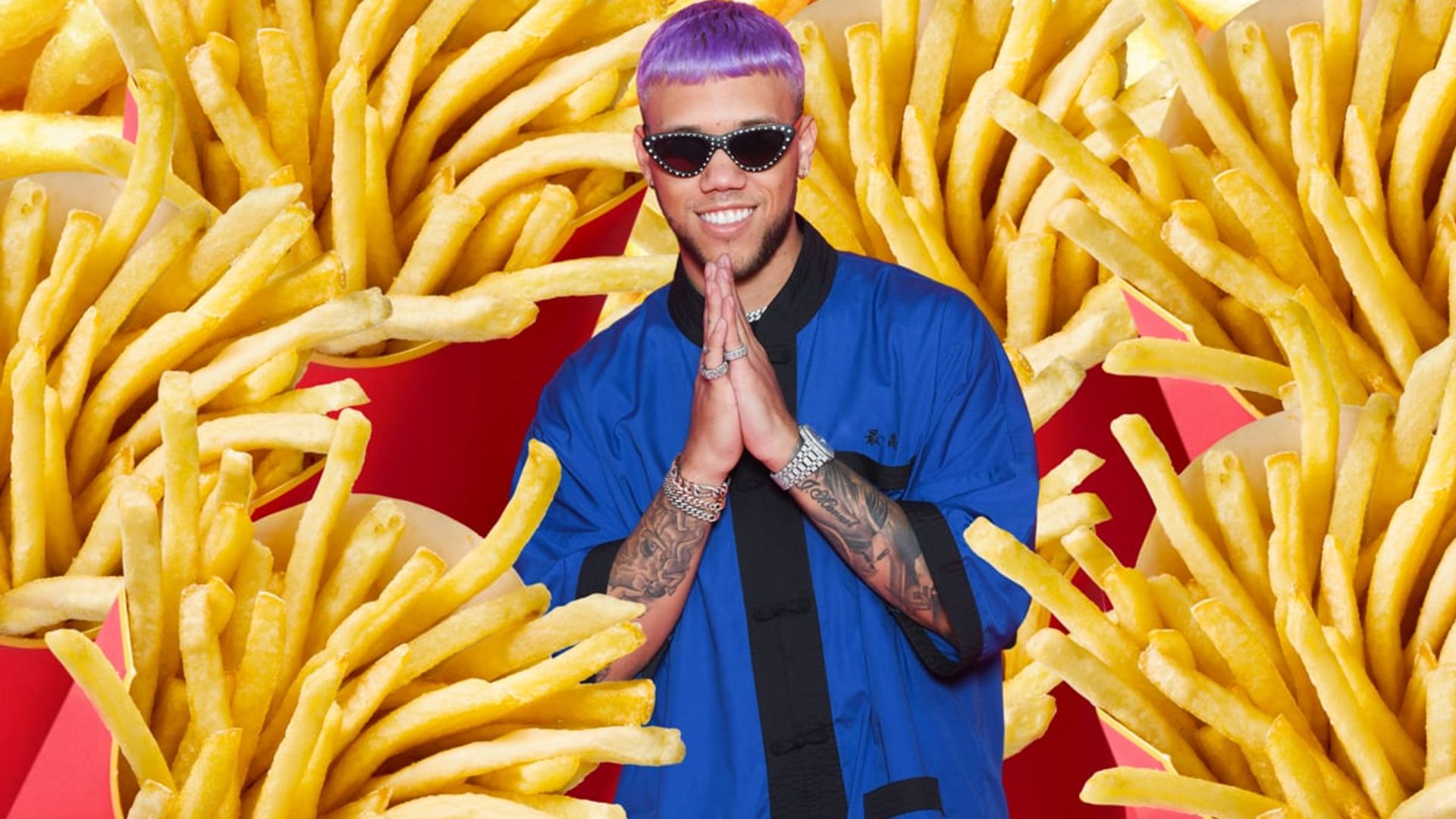 Jhay Cortez can hook you up with free French fries for life