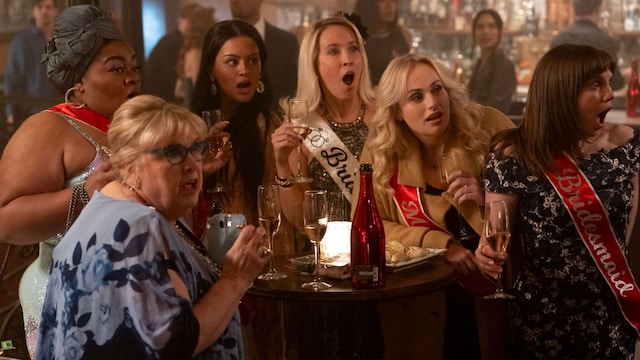 Part of the cast of 'Bride Hard'
