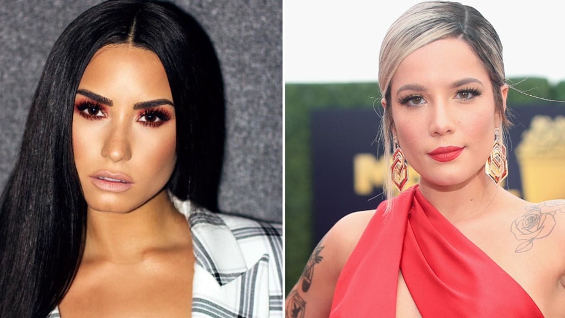 Demi Lovato weighs in on Halsey's controversial cover shot