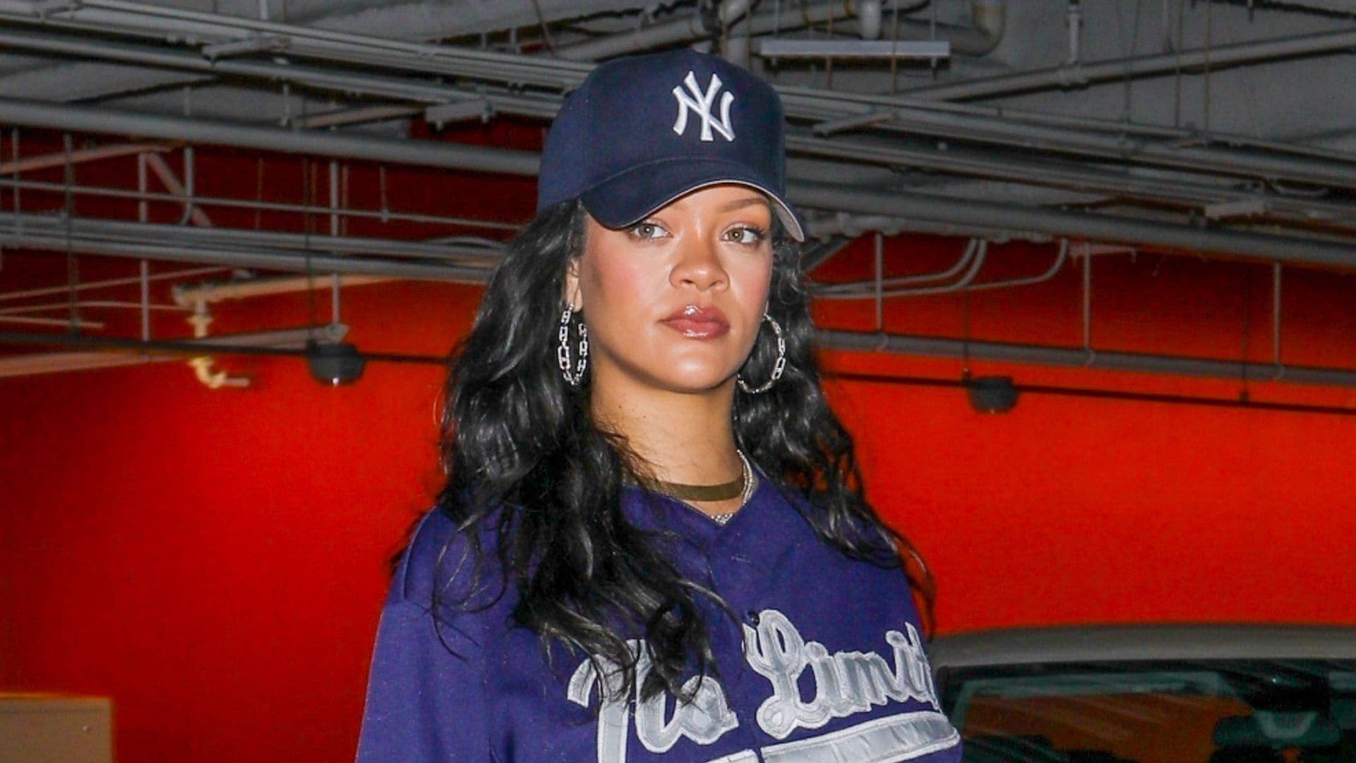Rihanna shows off her baby bump after her big Met Gala reveal