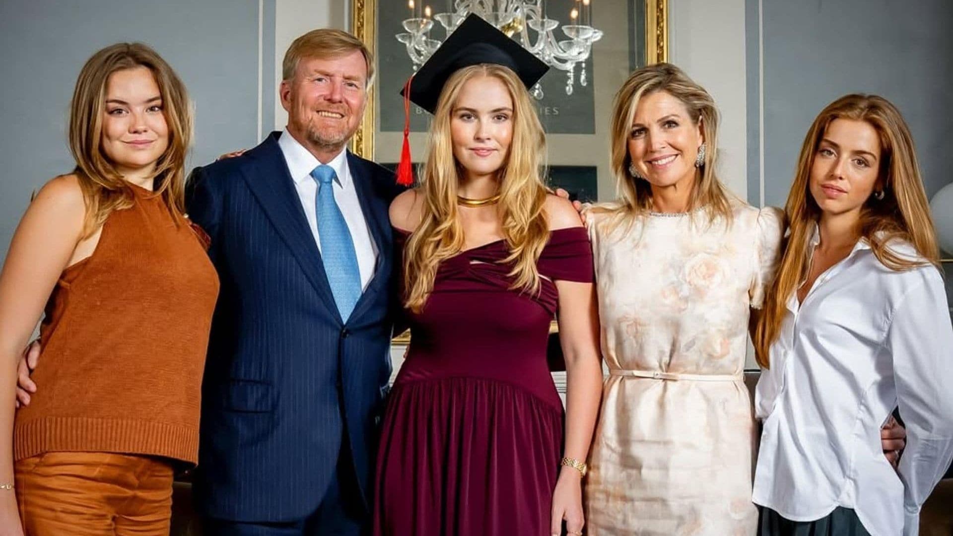 Princess Amalia takes center stage in the Dutch Royal Family’s Christmas card