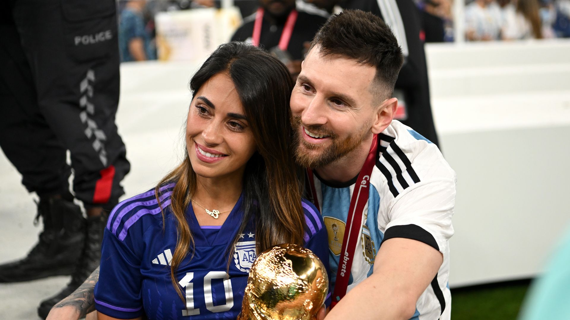 Antonela Roccuzzo shares a touching message to Messi on his retirement from the Argentine National Team