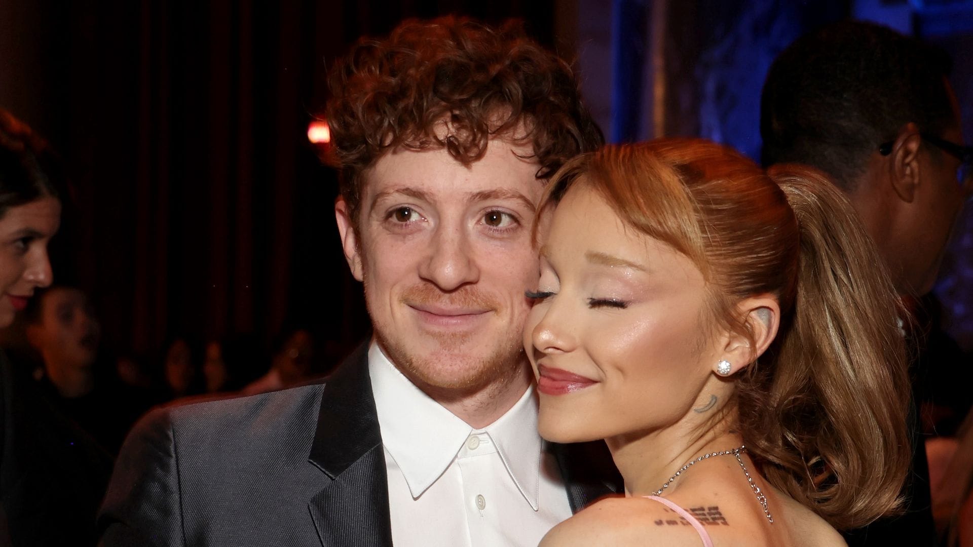 Ethan Slater and Ariana Grande attend The National Board of Review Annual Awards Gala