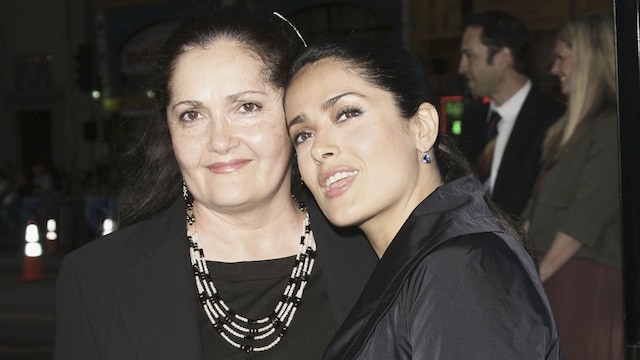 Salma Hayek looks just like her mom during Mother's Day celebration