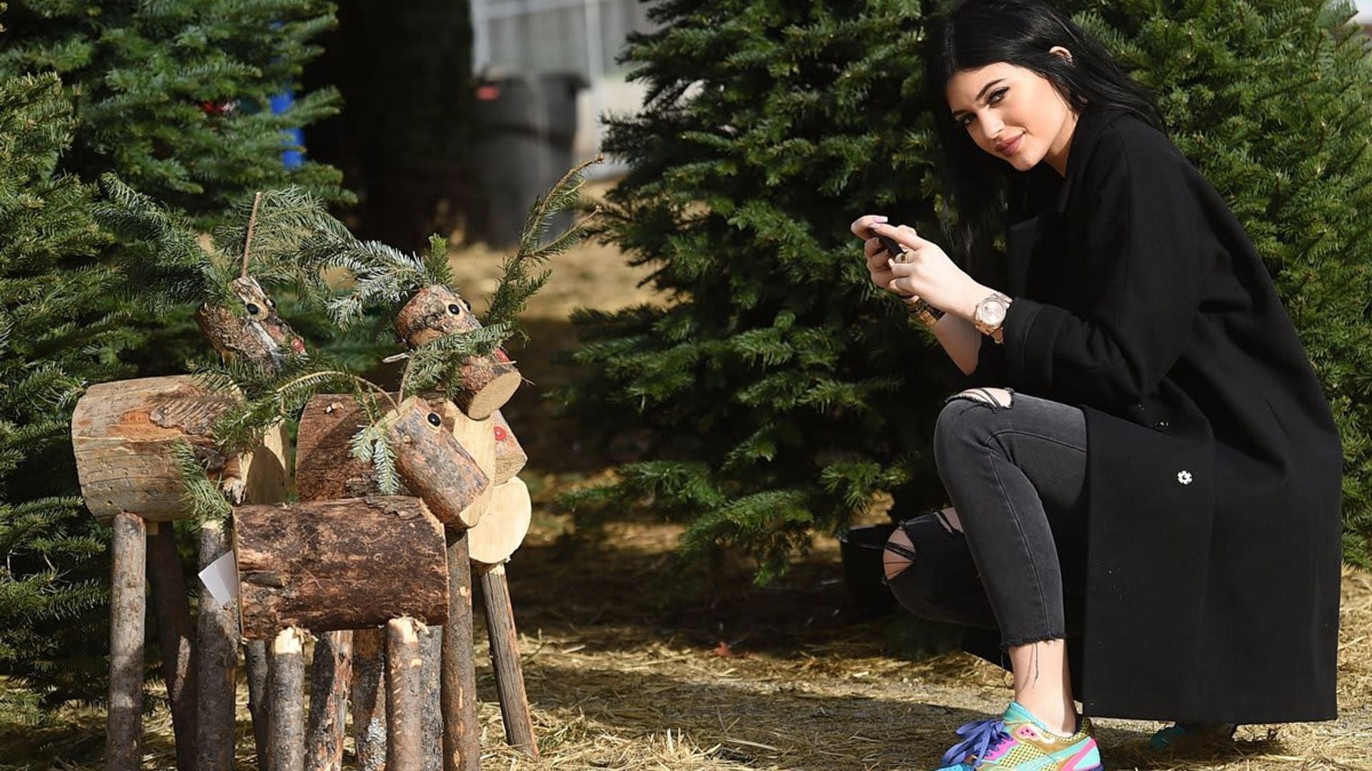 Kylie Jenner dressed up as a sexy grinch and asked fans to guess why