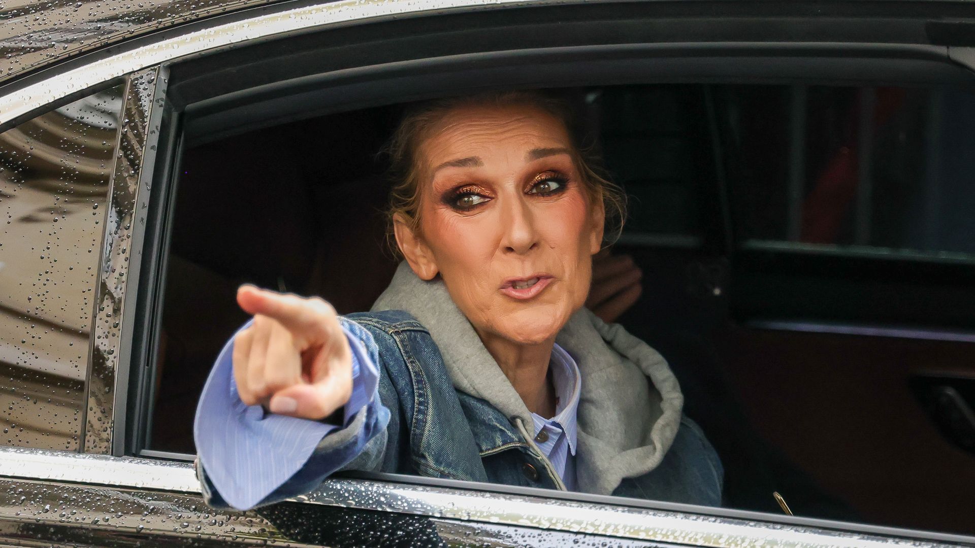 Celine Dion is seen on July 26, 2024 in Paris, France. (Photo by MEGA/GC Images)
