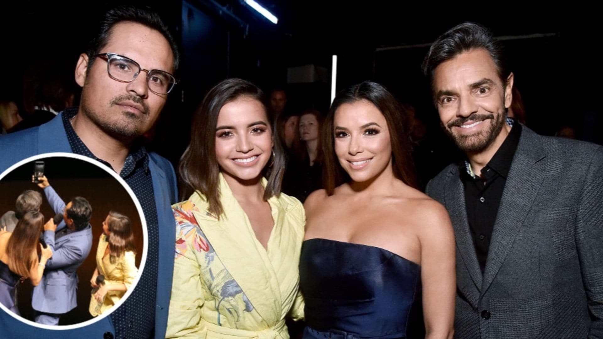 We can't stop laughing at this 'epic selfie' of Eva Longoria, Isabela Moner and their Dora co-stars