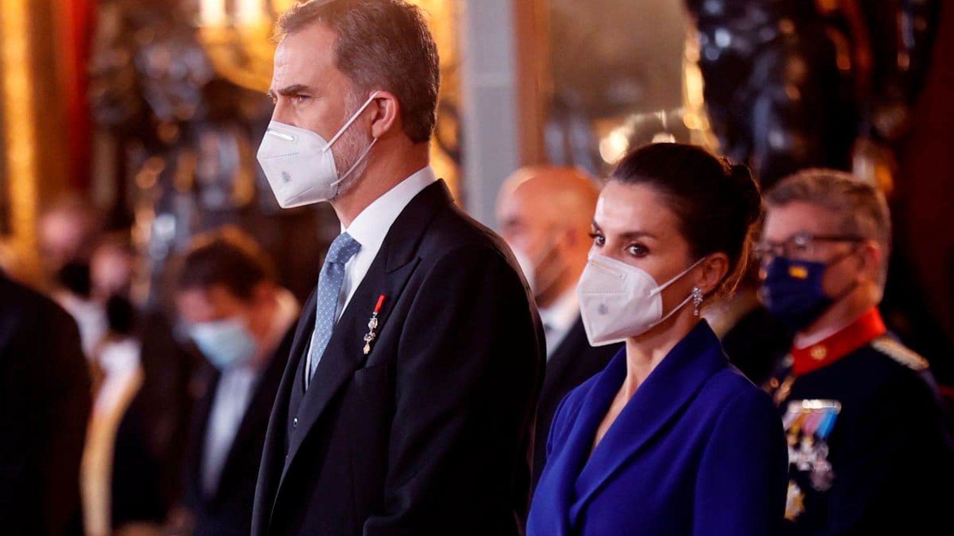 Royal repeat! Queen Letizia stuns at Diplomatic Corps reception