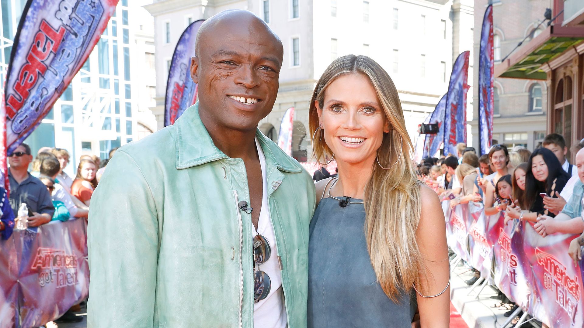 Heidi Klum and Seal reunite in rare public moment; former couple captured sharing hugs