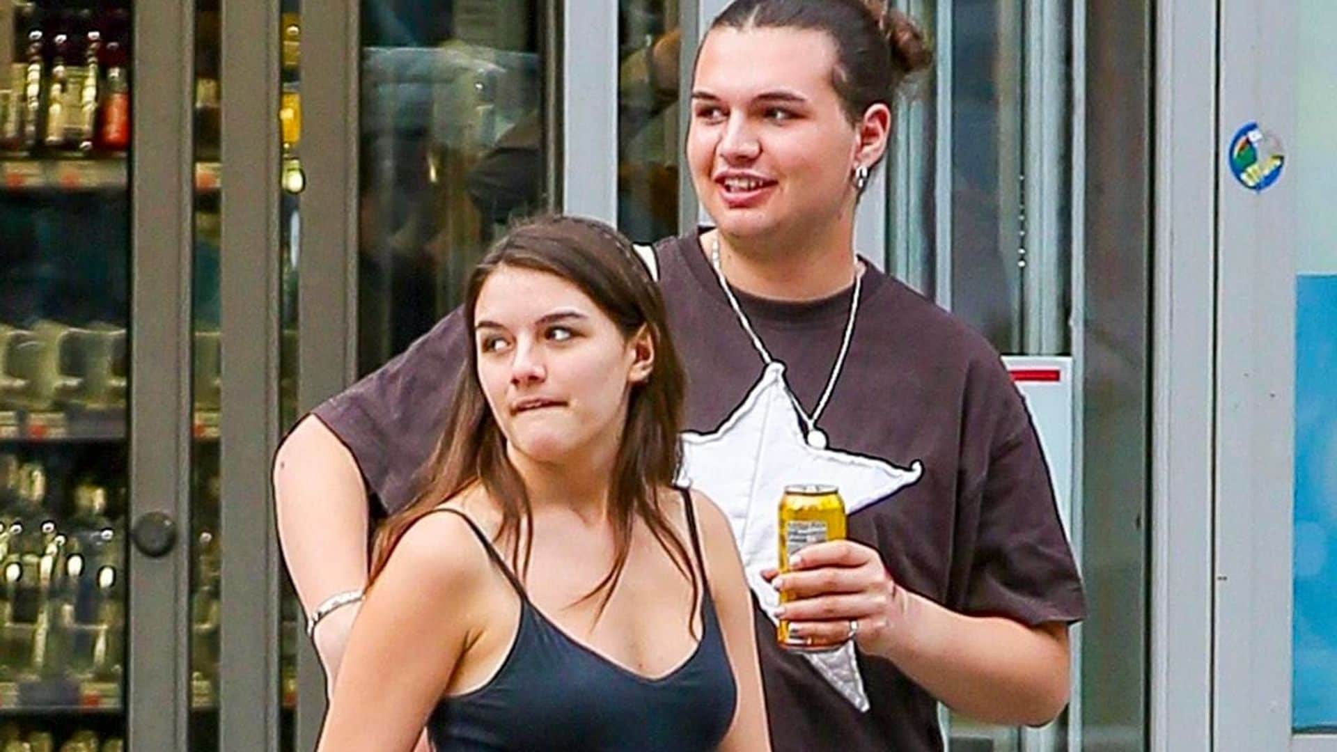 Suri Cruise and a friend enjoy summer in New York