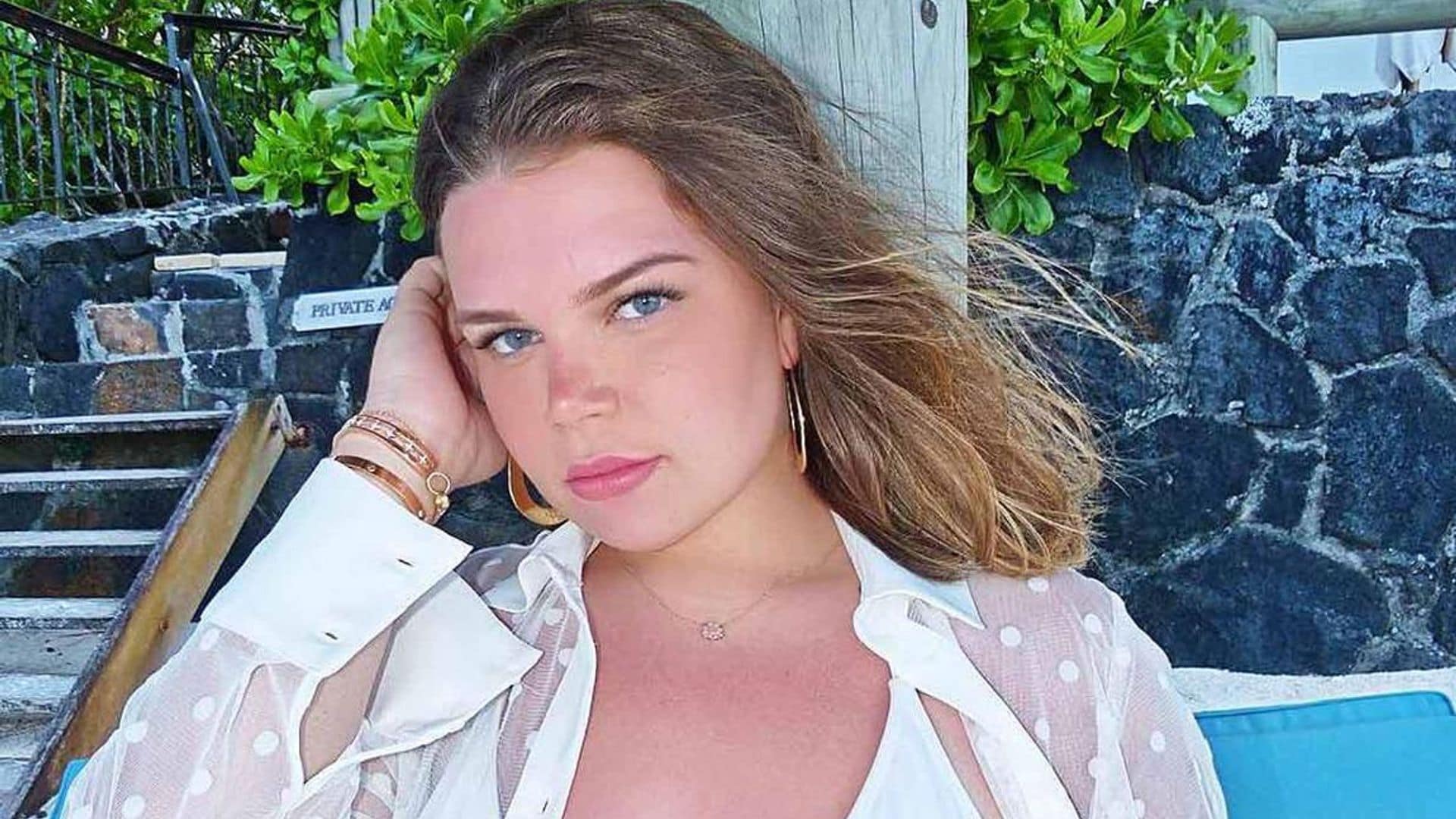 Camille Gottlieb, Stephanie of Monaco's youngest daughter, shows off new silhouette