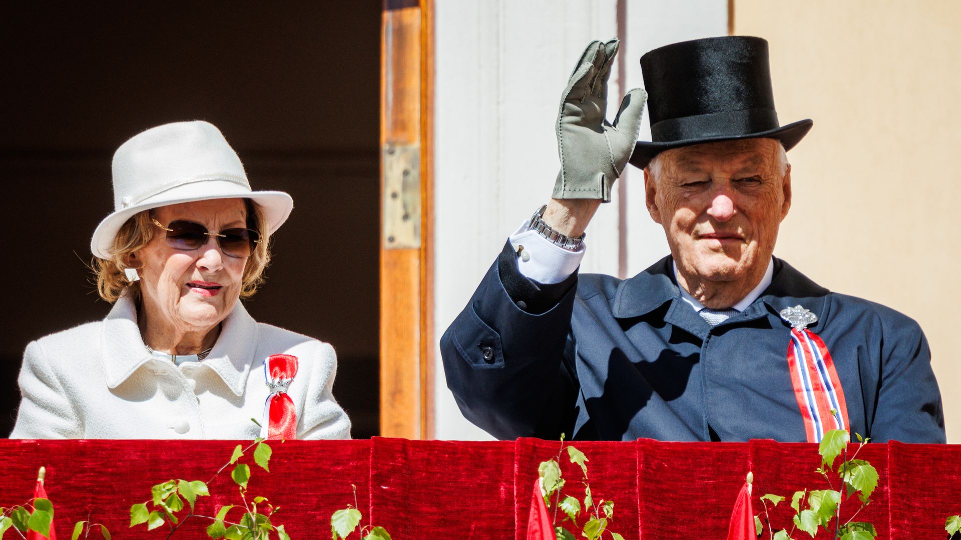 King Harald and Queen Sonja in 2026