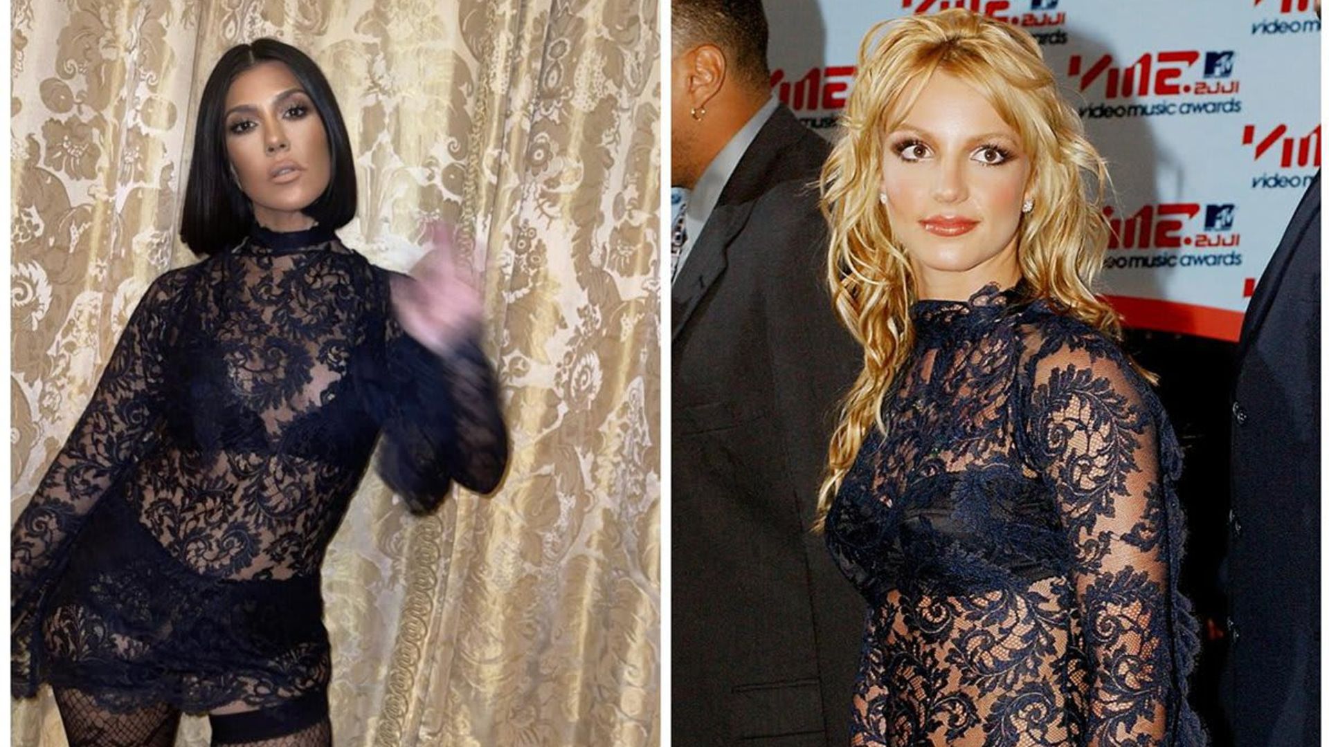 Kourtney Kardashian is inspired by Britney Spears' fashion Kourtney Kardashian is inspired by Britney Spears' fashion