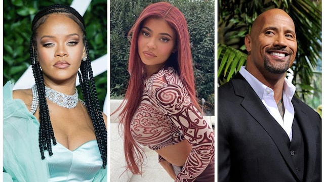 Rihanna, Kylie Jenner, Dwayne Johnson cheat meals