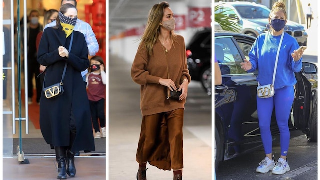 Angelina Jolie, Jessica Alba, and Jennifer Lopez all looking stylish.