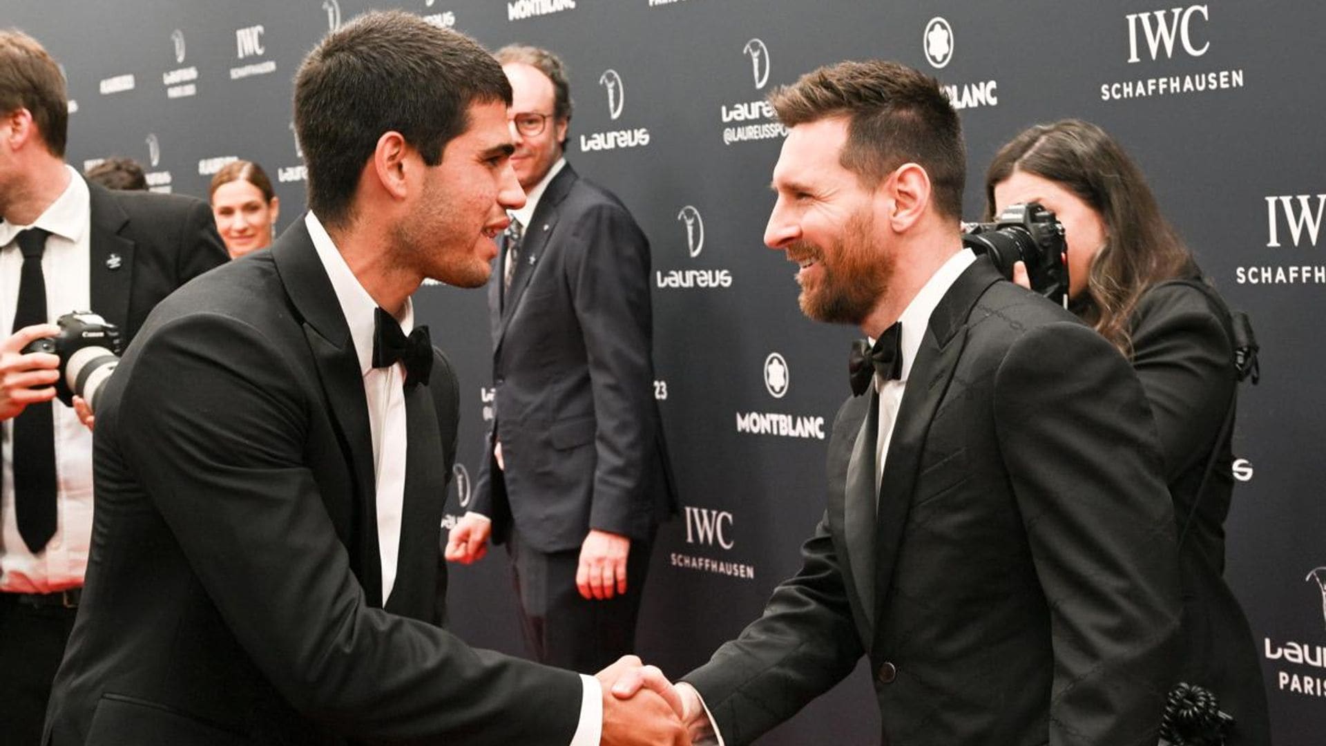 Lionel Messi’s fans believe he passed his winning streak to Carlos Alcaraz through a handshake