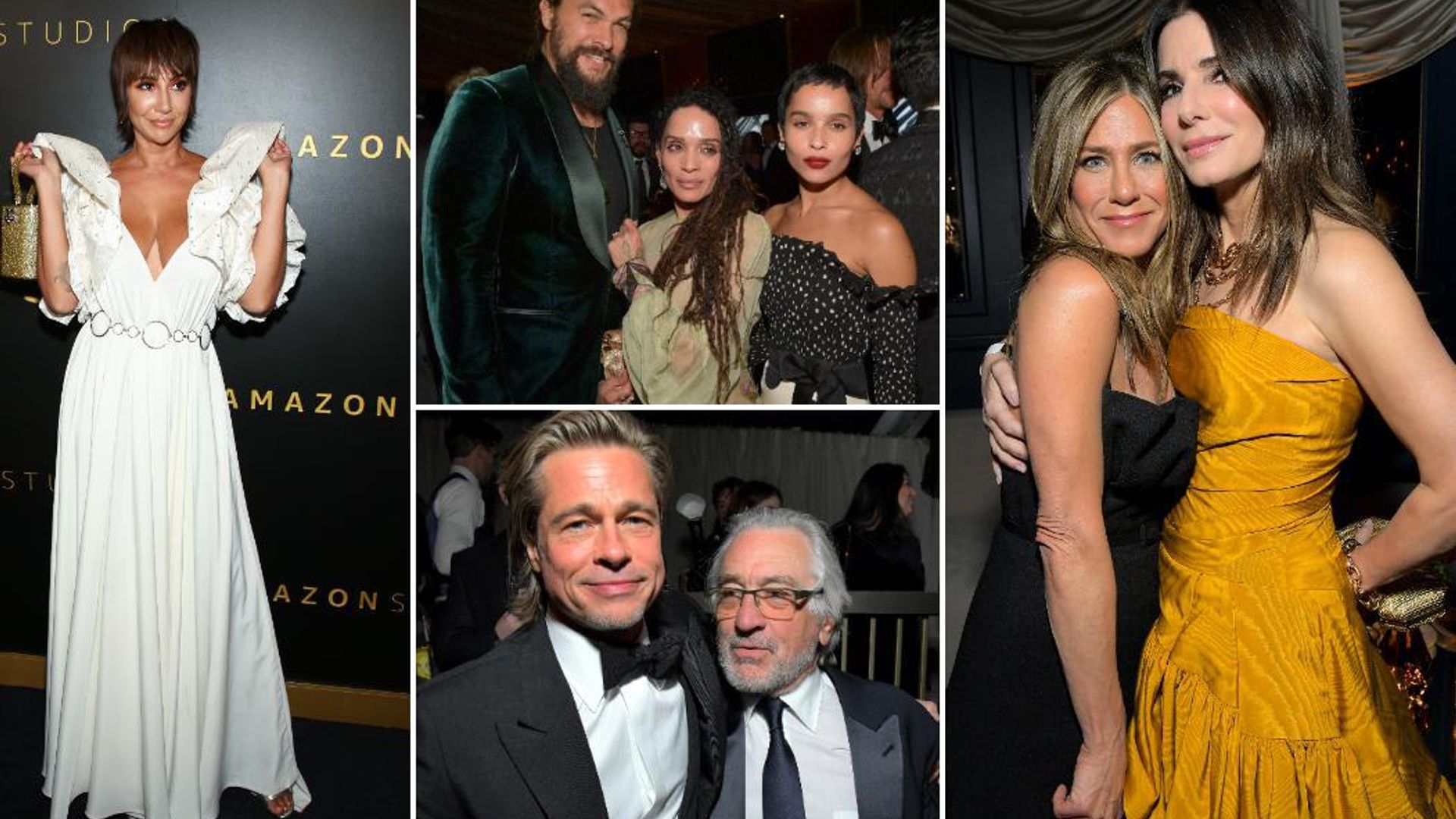 See how the stars mingled at the after parties post Golden Globes