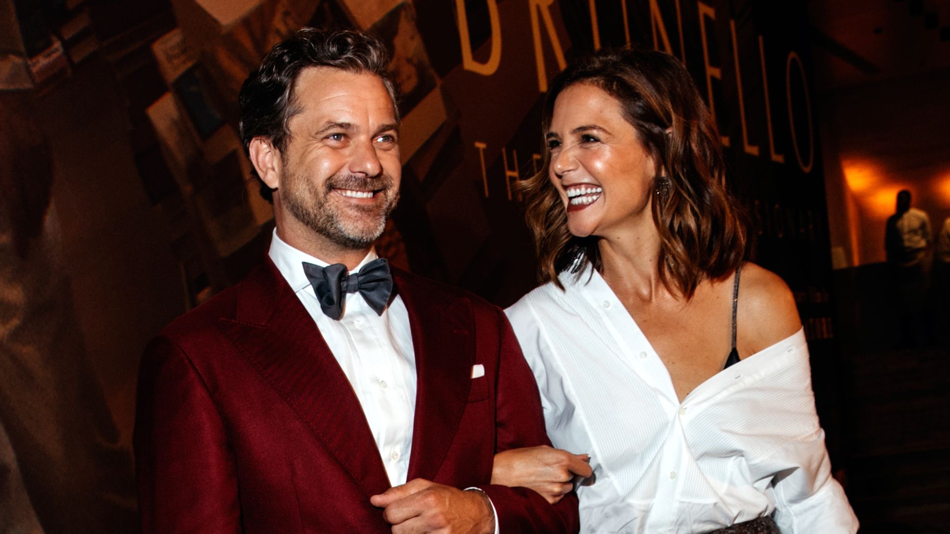 Joshua Jackson and Katie Holmes at "Brunello: The Gracious Visionary" New York Gala Screening