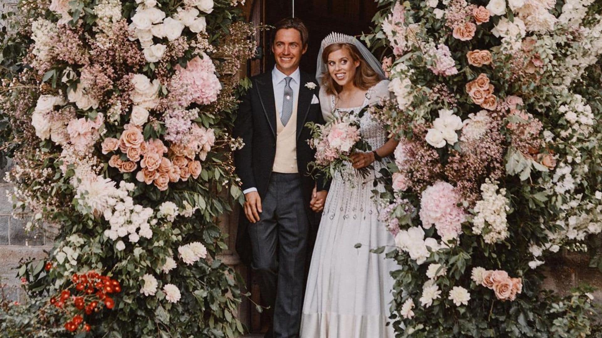 Princess Beatrice visits her special wedding display at Windsor Castle