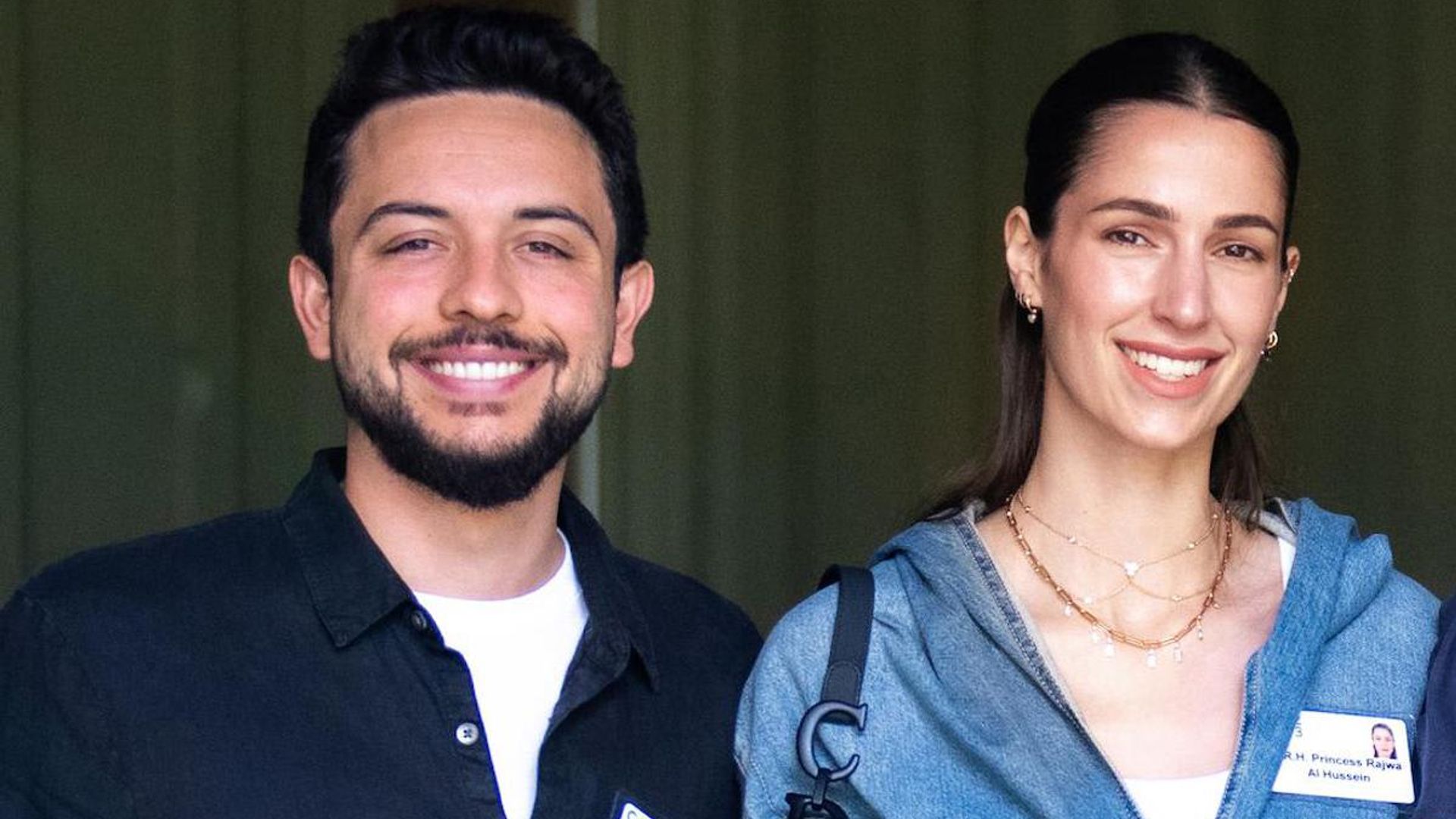 Princess Rajwa Father Princess Rajwa looks chic in D.C. with Crown Prince Hussein