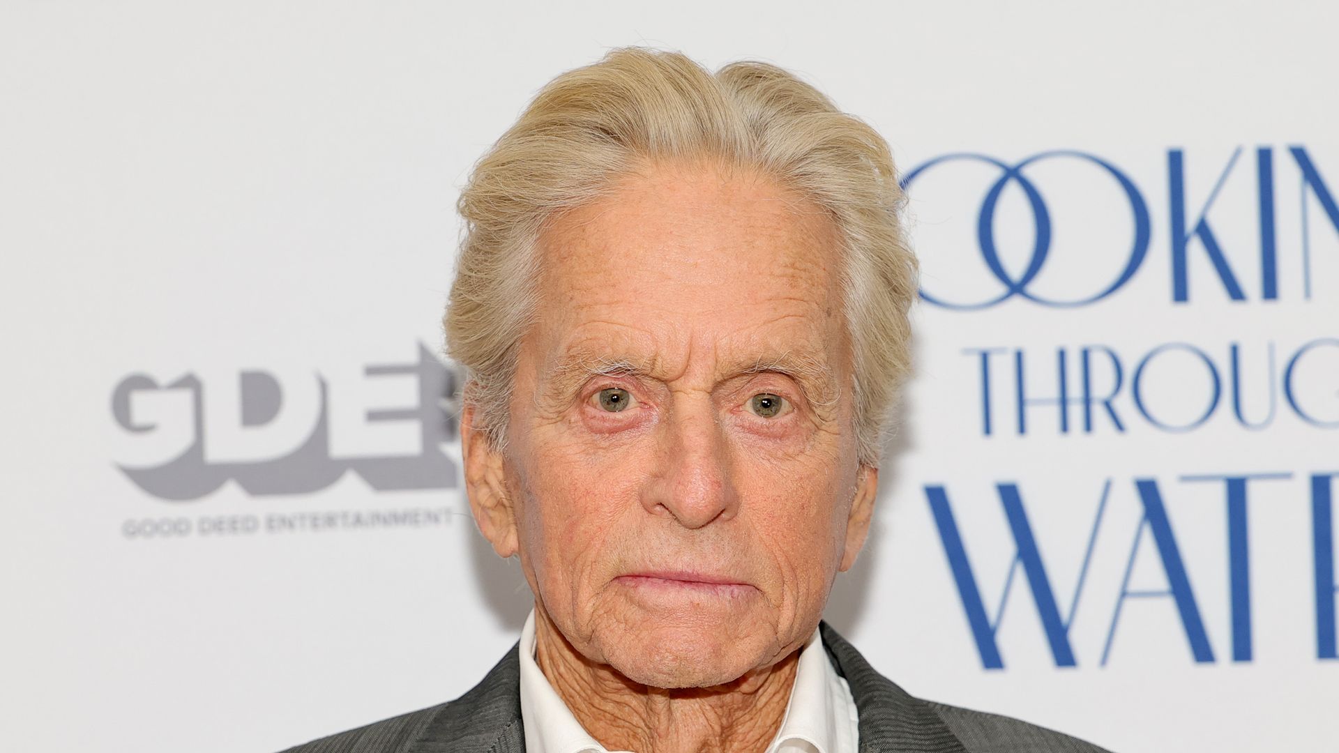 Michael Douglas attends the "Looking Through Water" New York Photo Call at AMC Empire on September 05, 2025 in New York City.