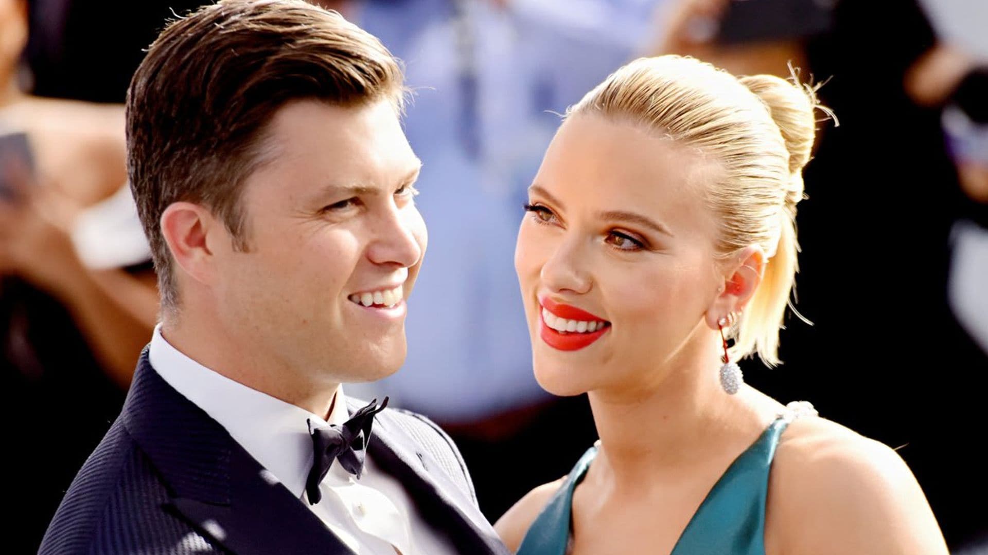 Scarlett Johansson and Colin Jost welcome a baby boy they named Cosmo