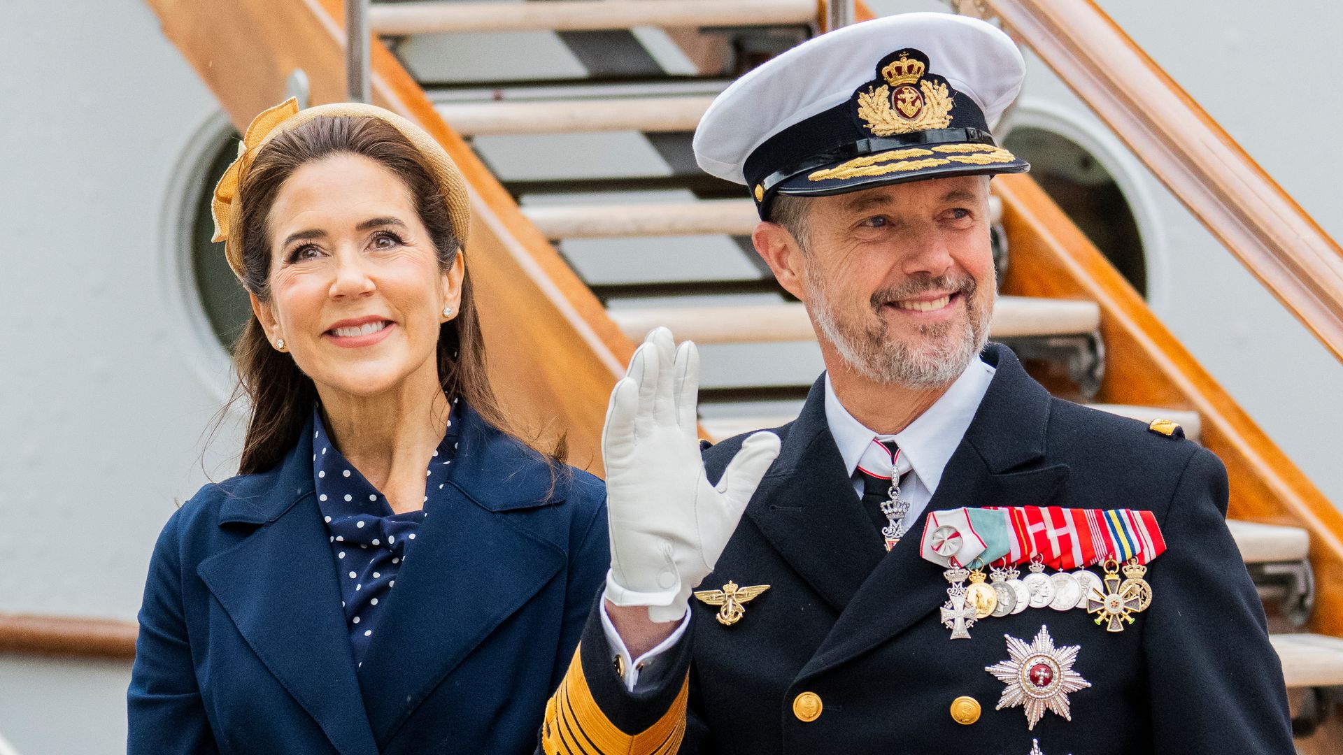 King Frederik honors a centuries-old royal connection as Queen Mary steps out with a future queen in Germany