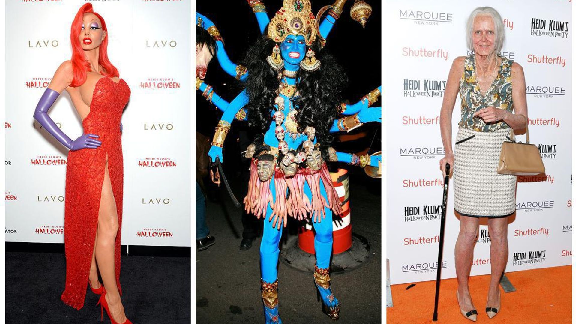 Heidi Klum's most shocking, stunning and sexy Halloween costumes
