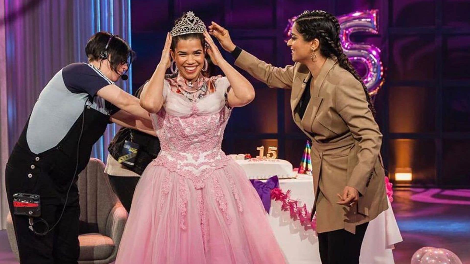 America Ferrera gets the quinceañera she never had
