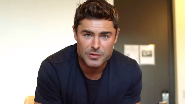 zac efron new face