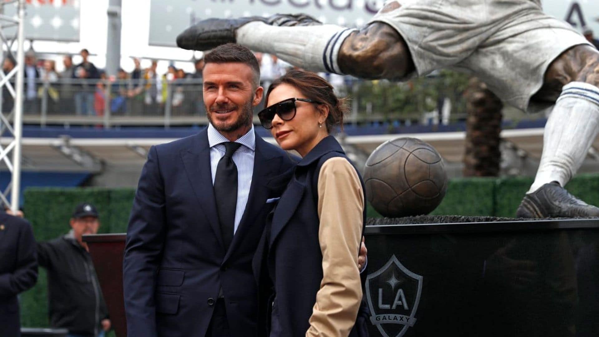 Here’s why David Beckham is the inspiration for Victoria Beckham’s latest clothing collection