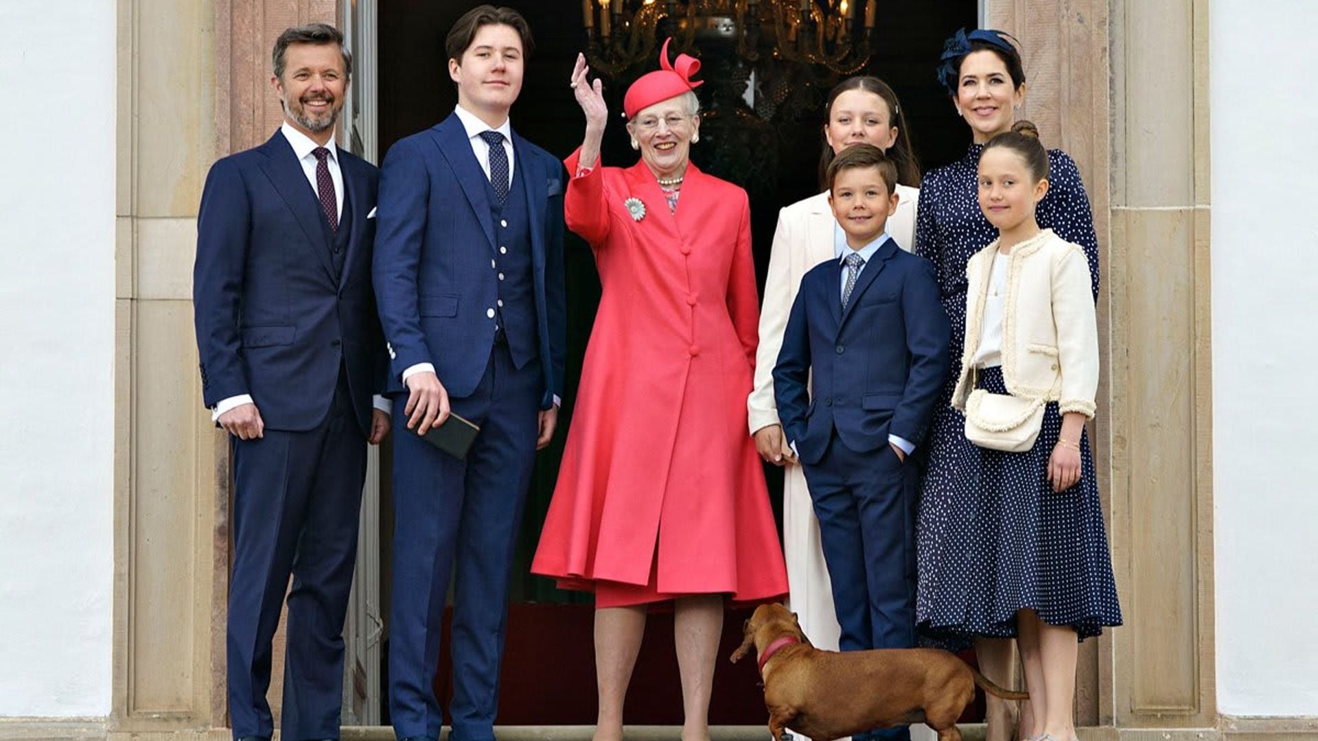Danish royal family steps out in full force for Prince Christian’s confirmation