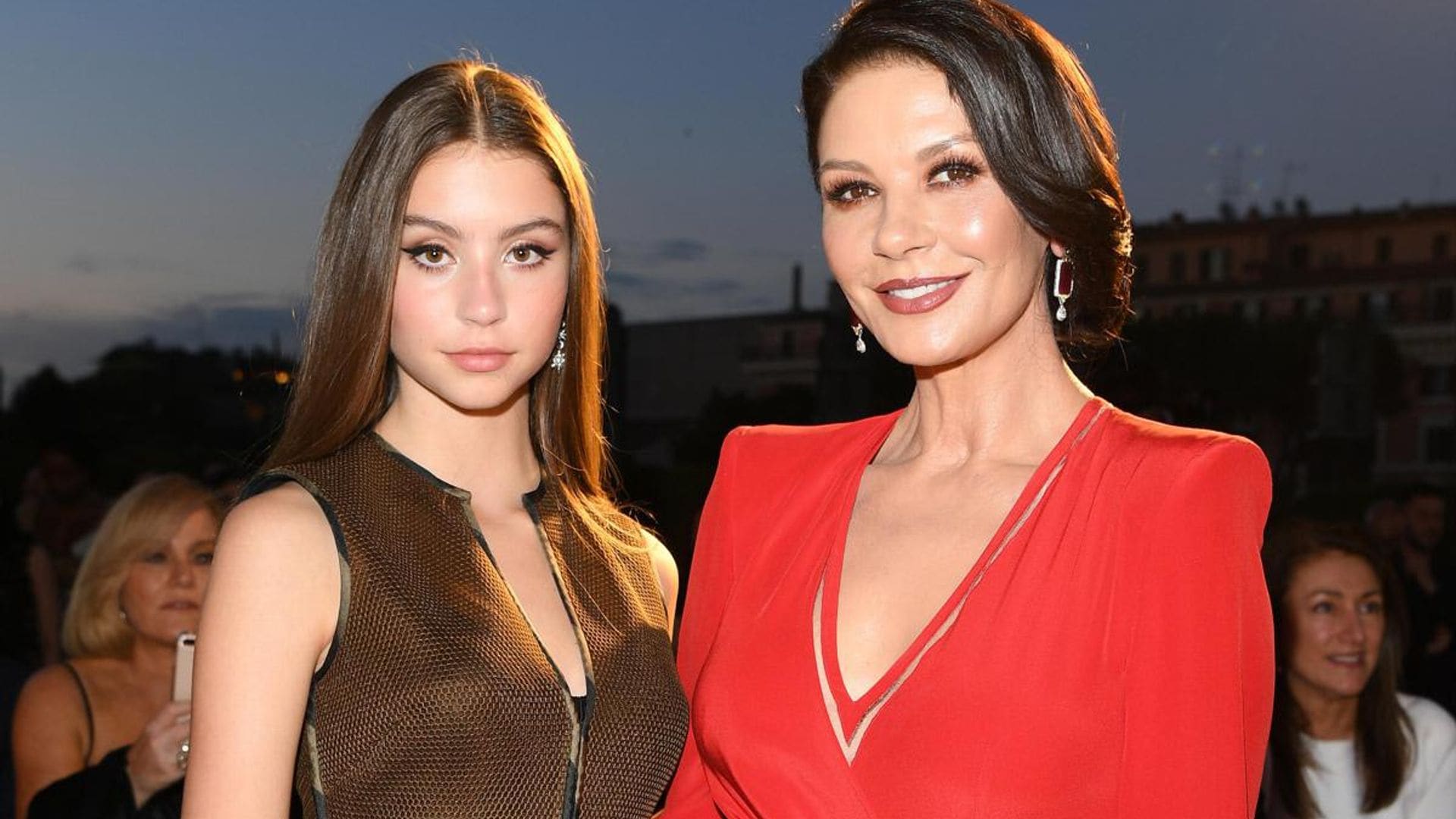 Catherine Zeta-Jones shares the similarities between her daughter Carys and Wednesday Addams