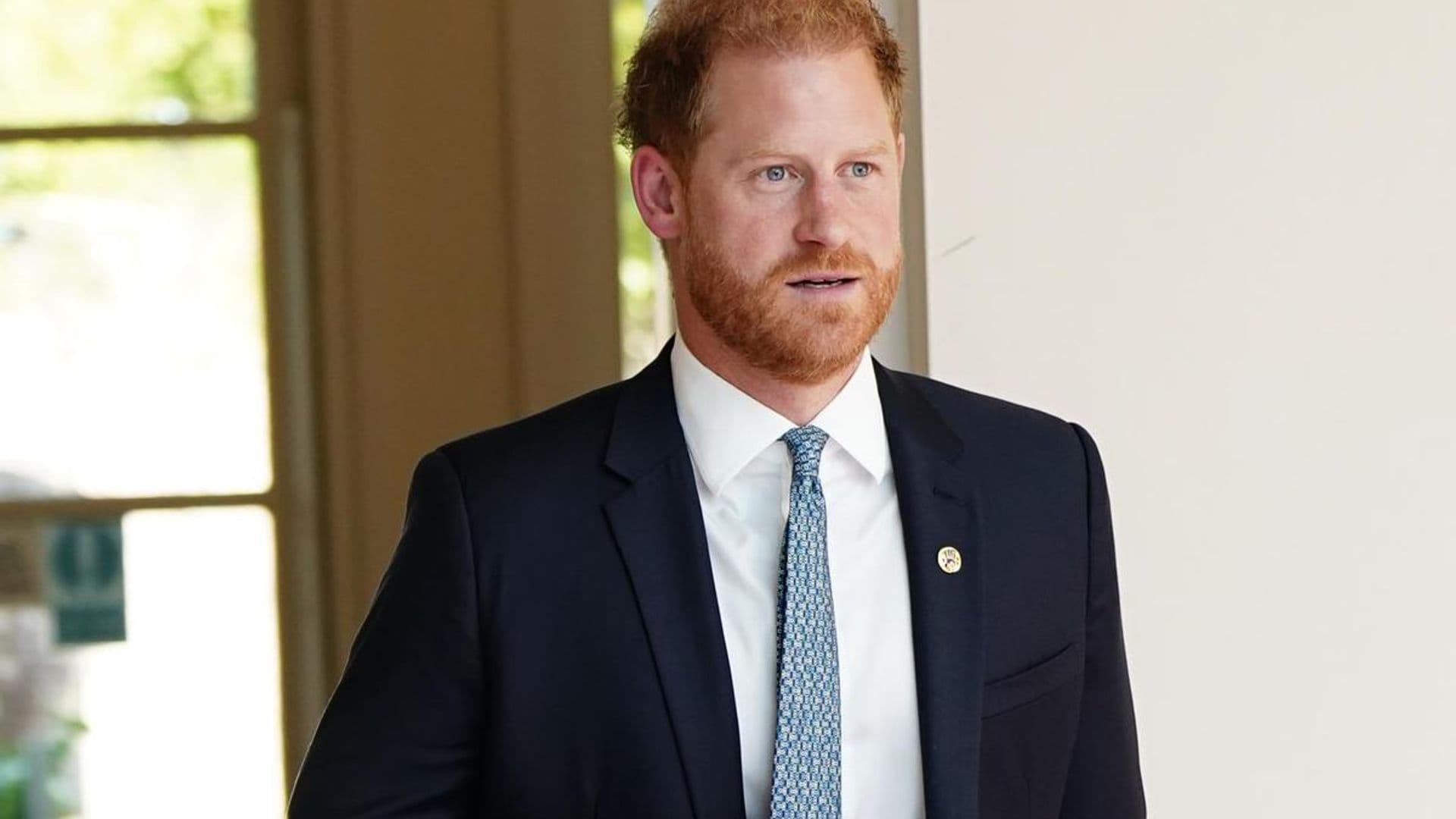 Prince Harry spotted visiting Queen Elizabeth’s final resting place on anniversary of grandmother’s death