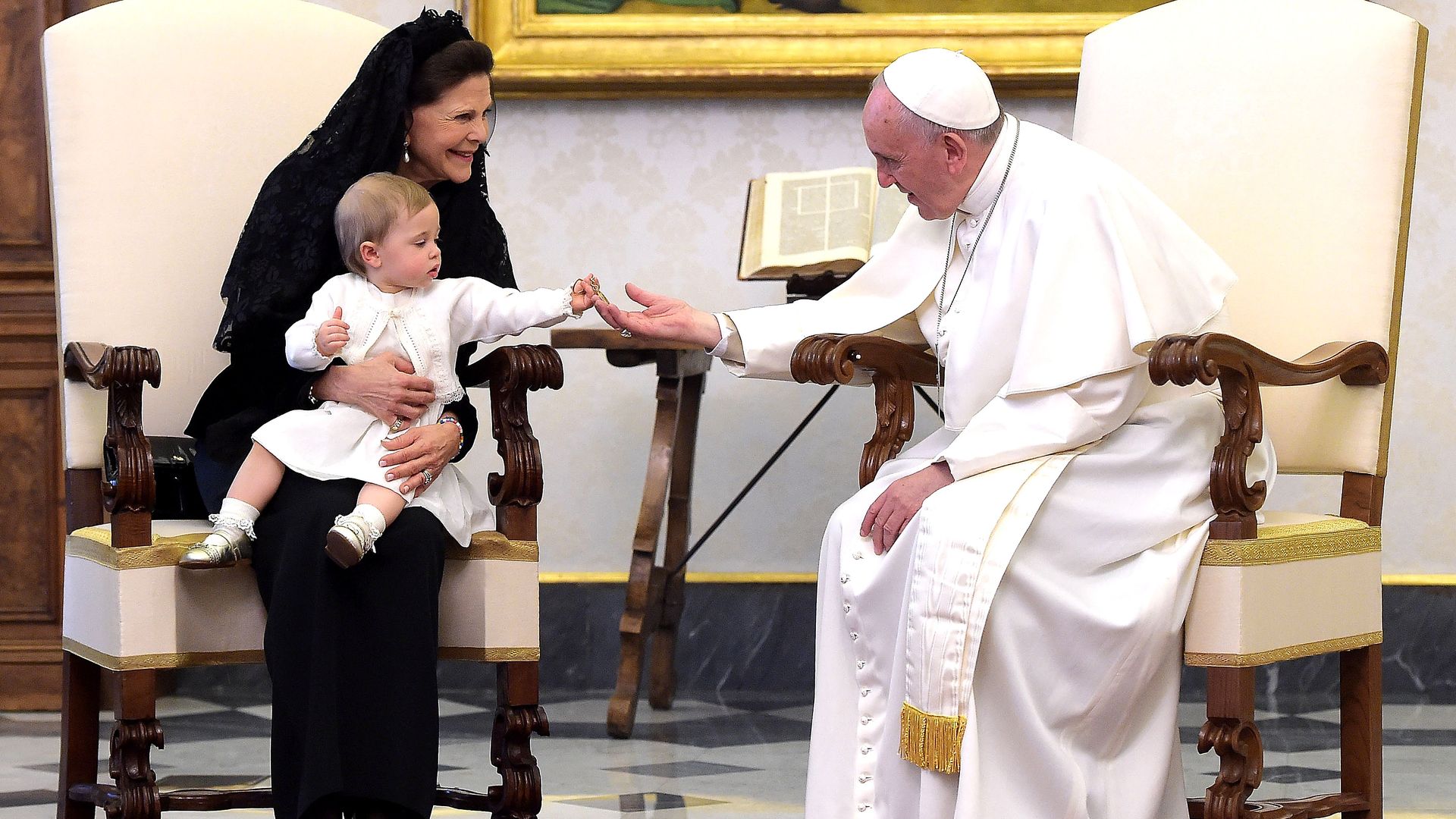 Princess shares memory of daughter meeting Pope Francis: See the sweet photo