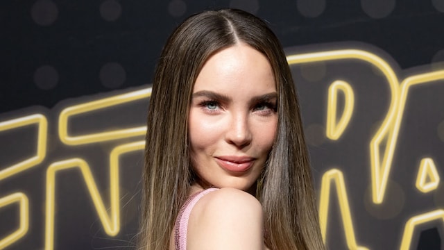 Belinda poses during the red carpet for the series "Mentiras" at Pepsi Center WTC on June 10, 2025 in Mexico City, Mexico. 