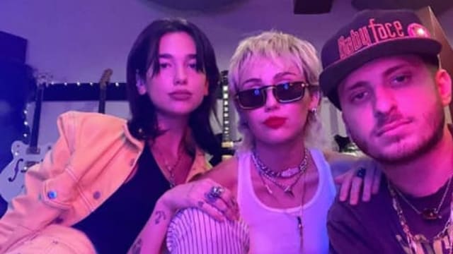 miley cyrus and dua lipa