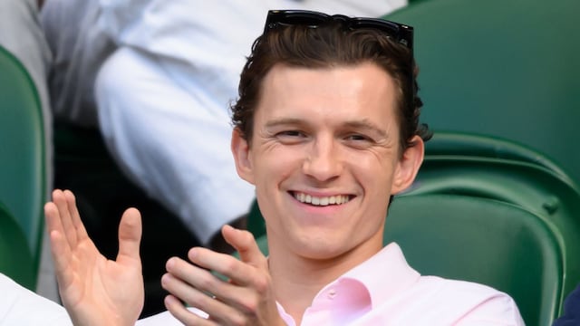 Tom Holland at the Wimbledon Tennis Championships