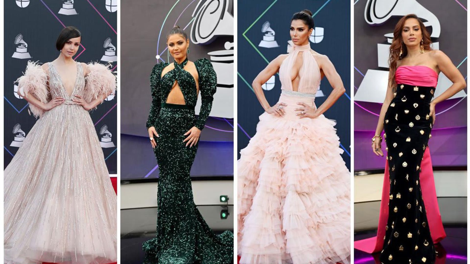 The hottest fashion trends from the red carpet of the 2021 Latin Grammys