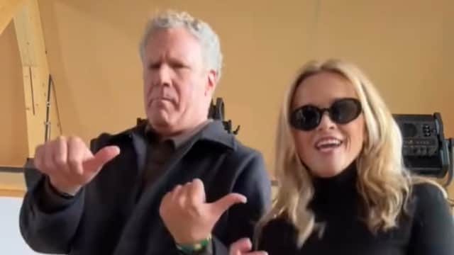 Reese Witherspoon and Will Ferrell 