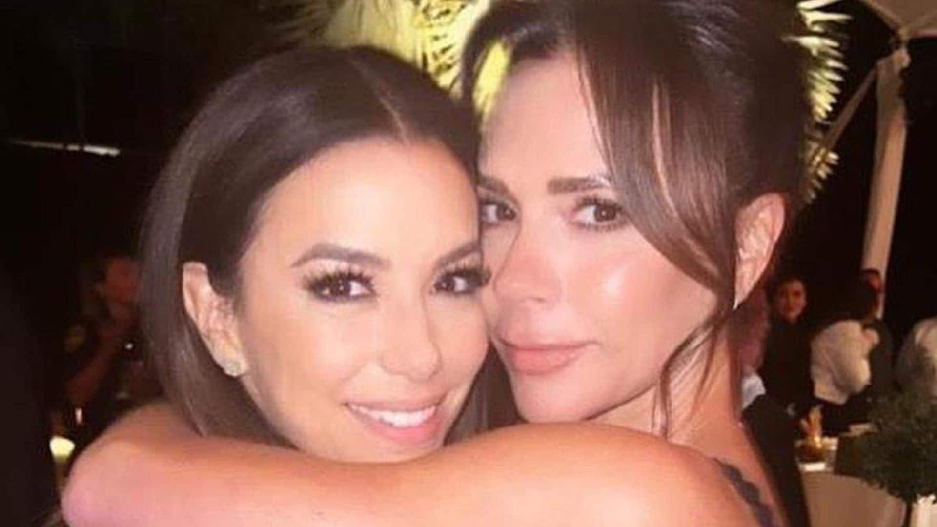 Victoria Beckham and Eva Longoria reunite in France: See pics of their night out!