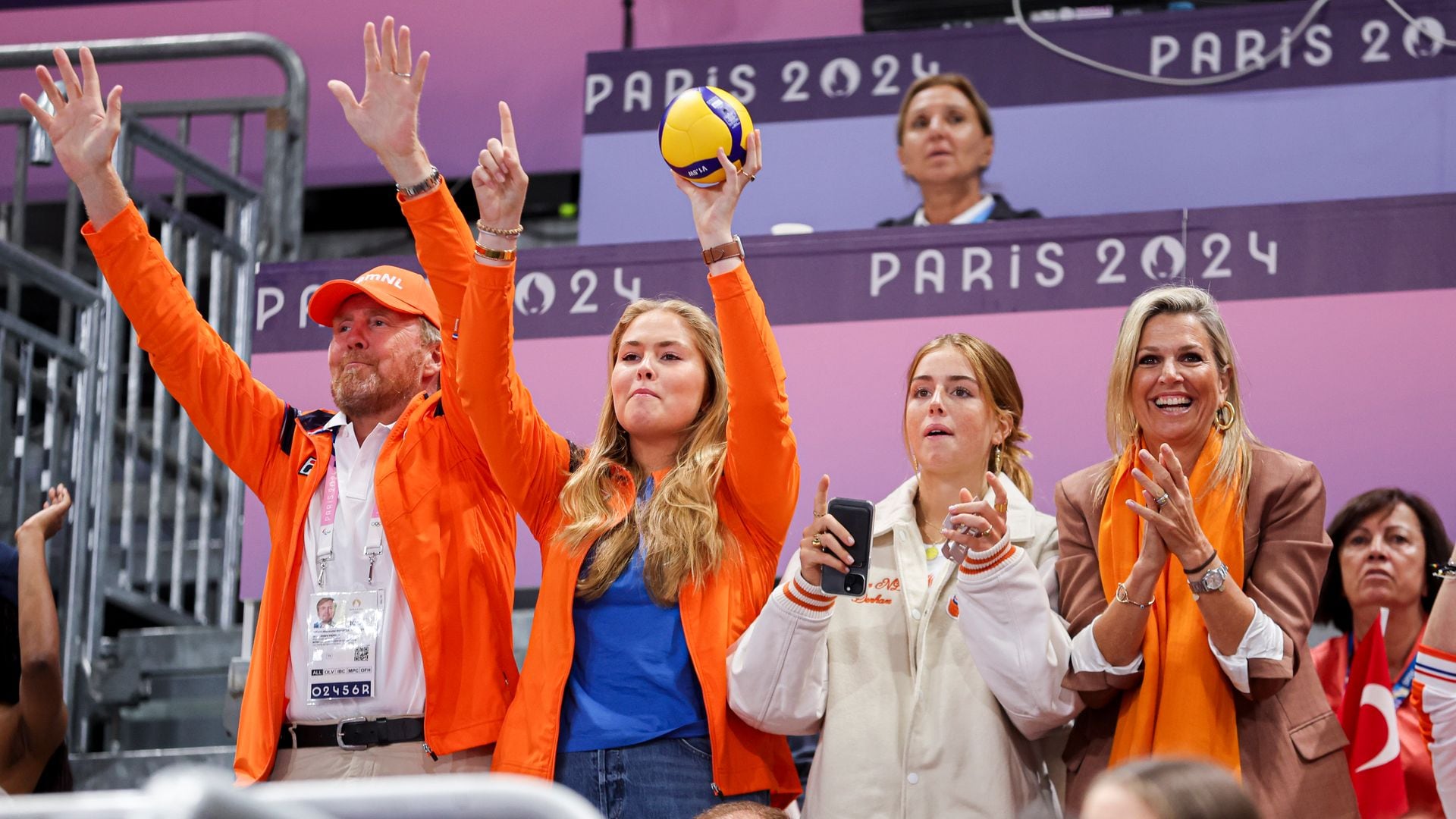 Queen Maxima's youngest daughter absent from family fun at the Olympics
