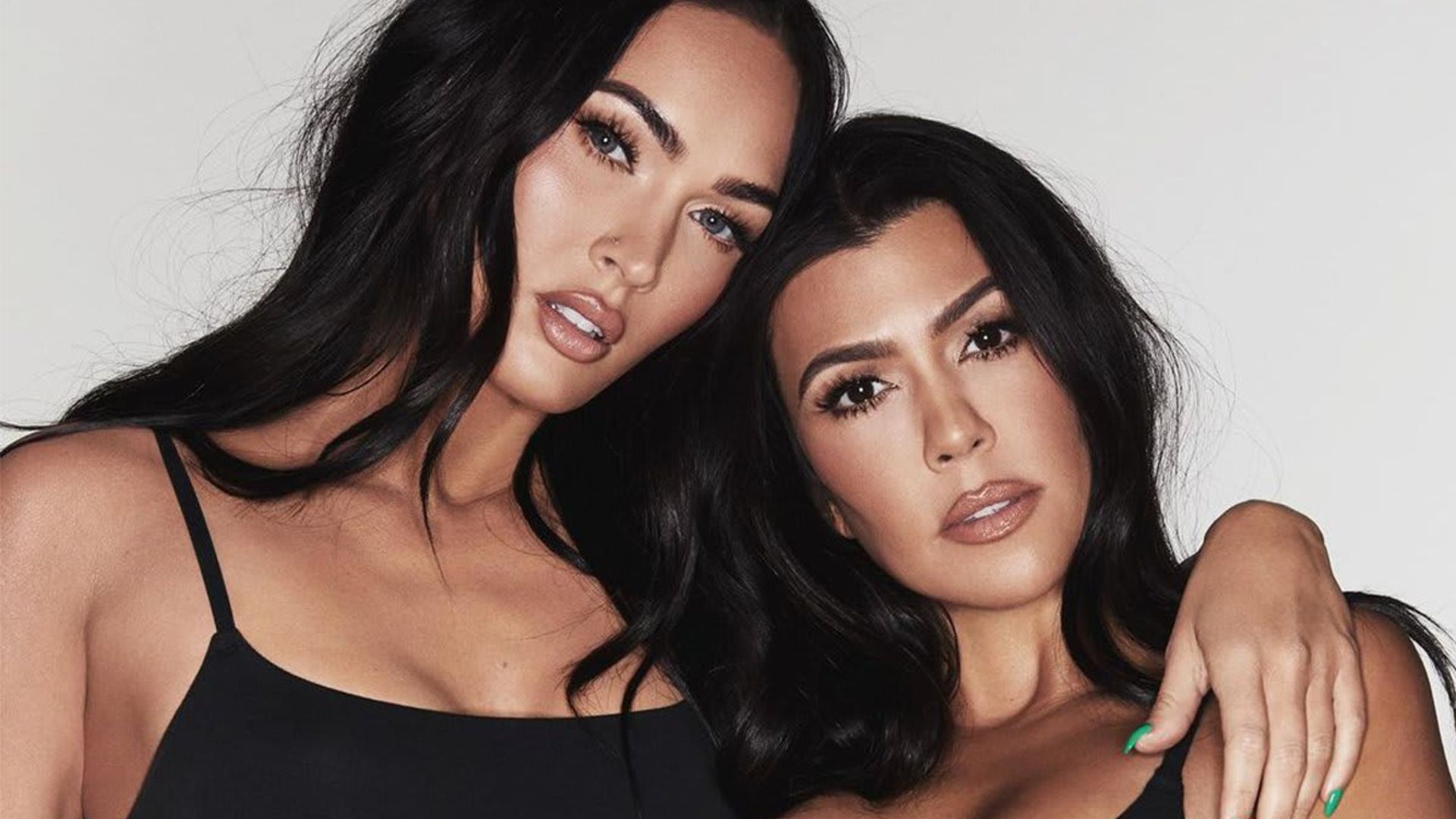 Megan Fox And Kourtney Kardashian Pose For SKIMS Megan Fox And Kourtney Kardashian Pose For SKIMS