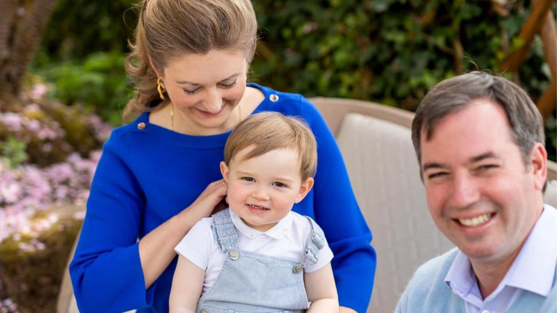 Prince Guillaume opens up about sweet moment son Prince Charles met his newborn brother for the first time