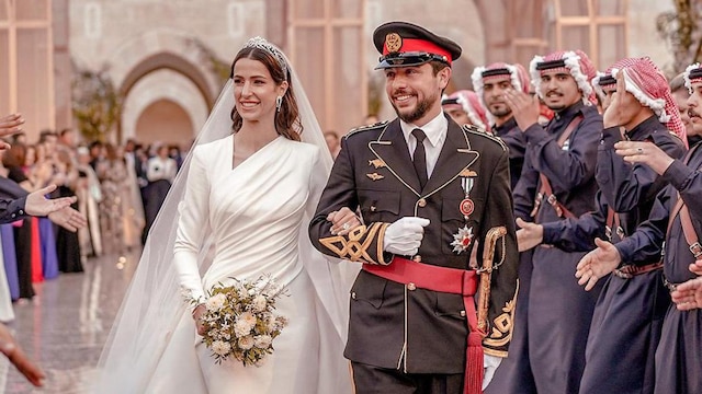 Crown Prince Hussein pens sweet message to his bride