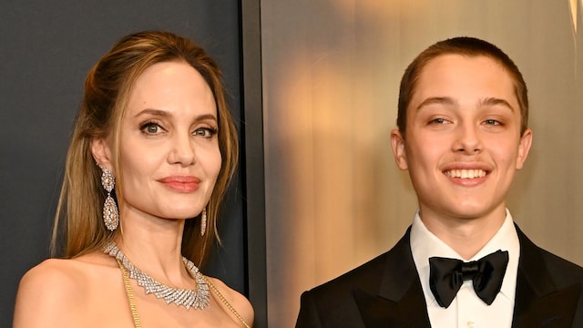 Angelina Jolie and Knox Jolie-Pitt at the Governors Awards