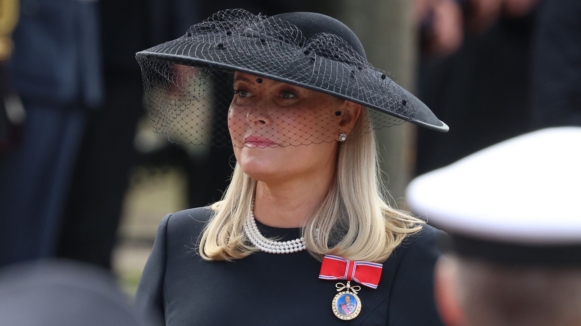 Mette-Marit and Durek Verrett break down at King Harald's funeral, saying goodbye to the father-in-law who never wavered