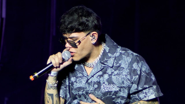 Junior H perform during the Festival Arre 2024 Day 2 at Foro GNP on September 8, 2024 in Mexico City, Mexico. 